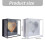 Elegant Heart Design Acrylic Display Case Anniversary-Black 4