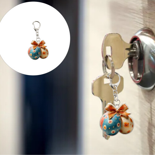 Porte-clés œufs de lapin, accessoires de sac à main, breloque de 1