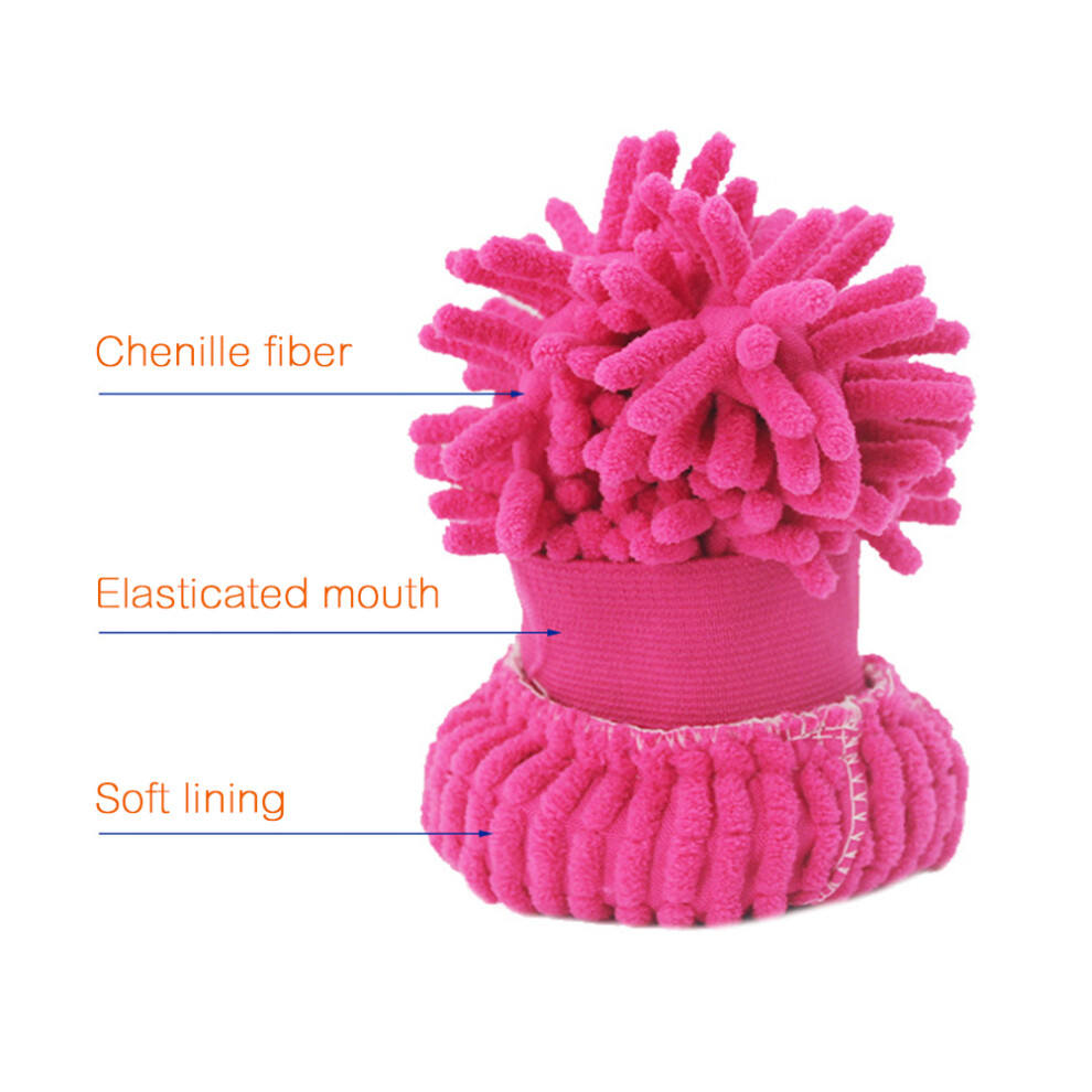 Double Sided Chenille Microfiber Car Washing Gloves 22X15cm, Scratch-Free 8221390111363