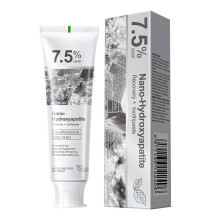 Charcoal Whitening Toothpaste with Fluoride, Deep Stain Removal, Enamel Protection, Vegan Mint 4.7oz