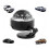 Car Dashboard Mount Navigation Compass Ball 7.5x6x6cm Black Plastic 7