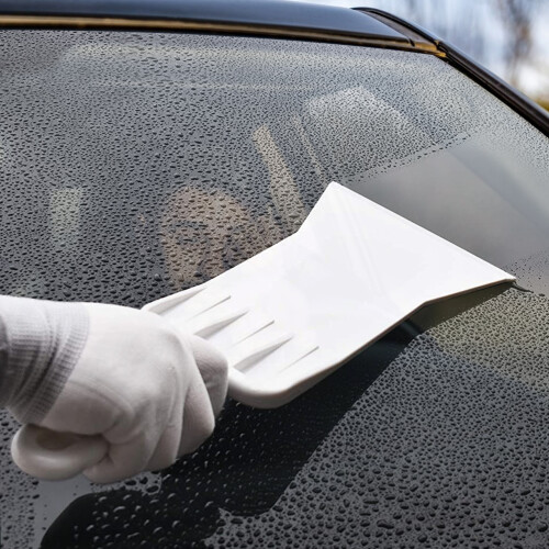 Long Auto Squeegee for Vehicle Windshield, 3915cm, White, ABS 2
