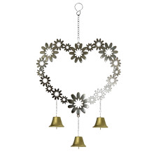 Practical Heart Wind Chimes Valentine's Gift For Event Or Yard