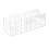 Clear Acrylic Multiple Slot Belt Storage Box For-7 squares 1
