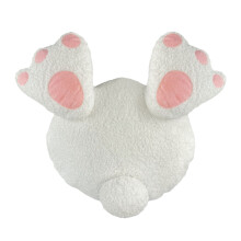 Easter Bunnies Rabbit Throw Pillow Bunnies Shaped-bunnys butt