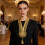 Gold Thread Collar Applique For Tailoring Evening Gowns And-C 7