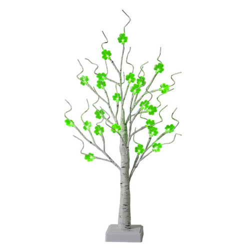 Festival LED Shamrock Tree Light for Patrick's Day Celebration
