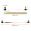 Quad Ball Joint Tie Rod 330mm Set 3