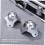 12pcs Metal Ball Corner Protector for Flight Cases with ImpactReducing Edge Guard Silver Finish 2