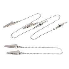 3pcs Multipurpose Bib Clips with Chain Napkin Holder for Elderly Dental Care and Casual Wear