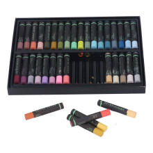 36 Colors Soft Oil Pastels Thick & Delicate Texture for Oil Painting