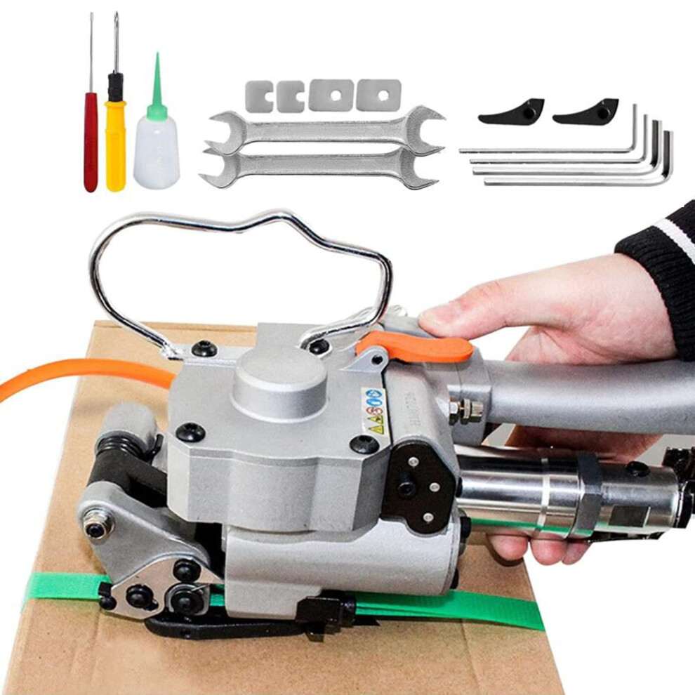 Pneumatic Strapping Tool 3500N Tension Fast Welding For 1319Mm Pet Pp Bands Packaging 9455672887731