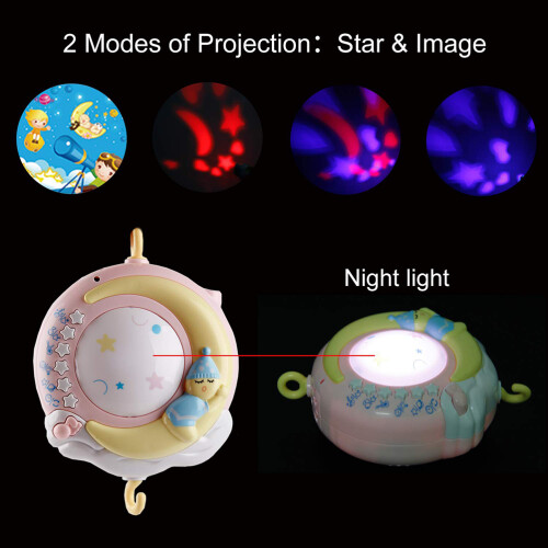 Baby Mobile mit Musik und Licht 1