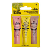Dr Paw Paw Mini Nude Collection - 3 x 10ml Peach Pink Balm, Original, Rich Mocha