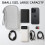 Waterproof Electronics Organizer Pouch with Double Layer Travel Cable Storage Bag and Hand Strap, Grey 4