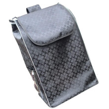 Shopping Trolley Bag 71L Large Capacity Waterproof Oxford Fabric with Side Pockets Foldable Design
