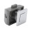Chrome Cabinet Latch with Button Lock 4