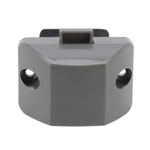 Chrome Cabinet Latch with Button Lock 2