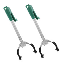 2pcs Trash Picker Grabber Tool with Ergonomic Comfort Grip for Seniors and Outdoor Cleanup