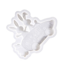Easter Rabbit Drive Car Siliconen Mallen Multifunctionele-A02