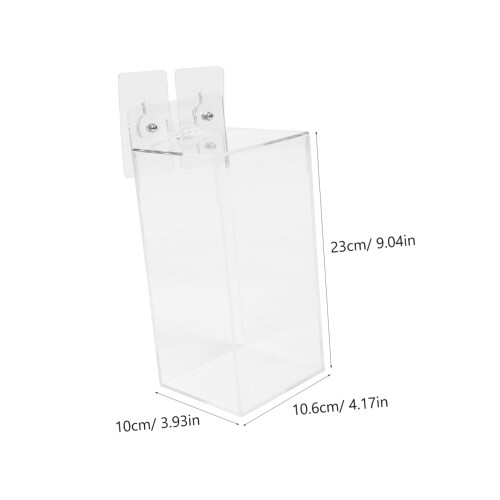 Disposable Glove Dispenser Wall Mounted Holder Space Saving OneHanded Access for Kitchen Bathroom 1