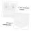 Disposable Glove Dispenser Wall Mounted Holder Space Saving OneHanded Access for Kitchen Bathroom 3