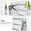 32pcs Pegboard Hooks for Wall Organizer and Retail Display, Durable Metal Construction 4