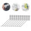 32pcs Pegboard Hooks for Wall Organizer and Retail Display, Durable Metal Construction 5