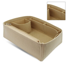 Tote Bag Organizer Einsatz für Speedy 25 30 35 — Mehrfachfachtasche aus Filz, 16x33x17cm