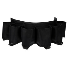 Beer Belt with 6 Slots, Adjustable Water Bottle Waist Pack for Running, Hiking and Outdoor Activities