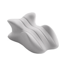 Memory Foam Couples Butt Cushion Washable Chair Backrest-grey