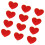 Valentines Heart Napkin Holders 12Pcs Elegant Tableware Items 1