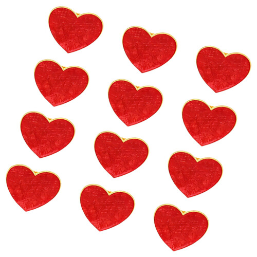 Valentines Heart Napkin Holders 12Pcs Elegant Tableware Items