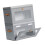 Paquet de 2 bacs de rangement peu encombrants avec-gris 1