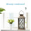 Garten Solar LED Kerze IP65 28cm 2
