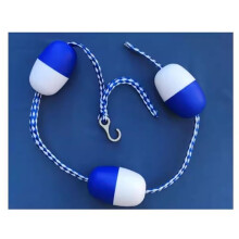 Pool Safety Divider Rope with Visibility Buoys, Adjustable UV Resistant Swimming Pool Line 10ft200ft