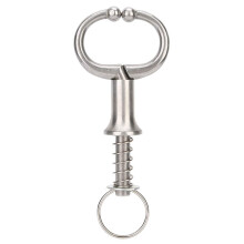 Stainless Steel Cattle Nose Plier with SpringLoaded Handles for Livestock and Farm Animal Control
