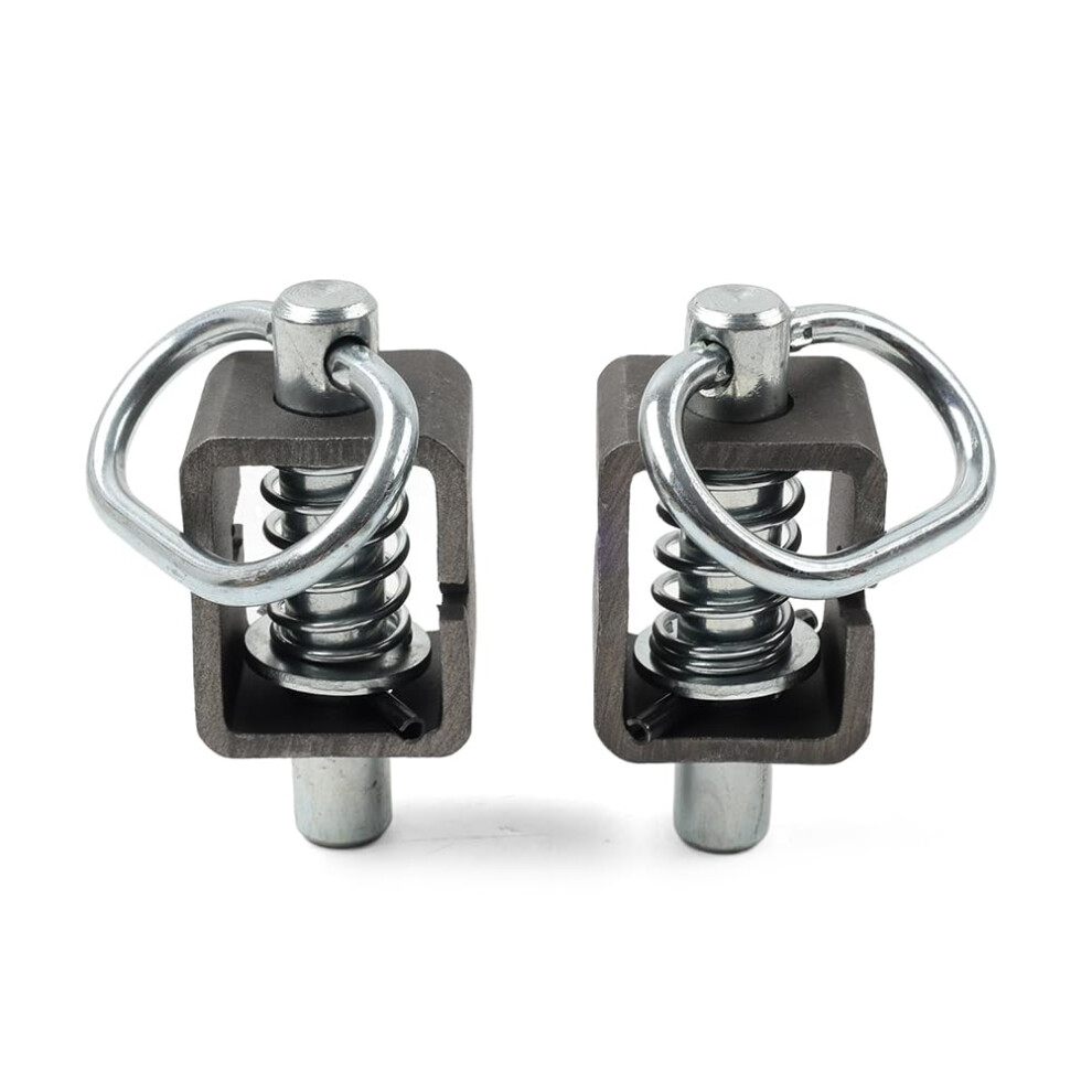 2Pcs 5/8' Stainless Steel Trailer Spring Latch Lock Weldon Gate Latch With Quick Locking Mechanism 9351714684934