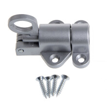Automatic Aluminum Door Closer Lock with Pull Bounce for Barn Gates and Fence Use