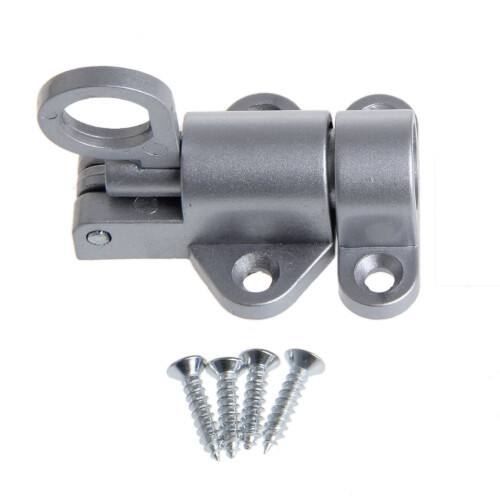 Automatic Aluminum Door Closer Lock with Pull Bounce for Barn Gates and Fence Use