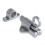 Automatic Aluminum Door Closer Lock with Pull Bounce for Barn Gates and Fence Use 2