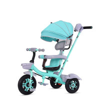 Kids Tricycle 3 in 1 Toddler Tricycle with Parent Handle, Foldable Design for 16 Year Olds