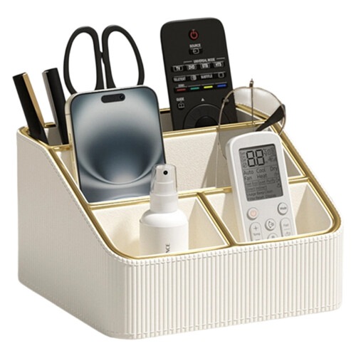 Versatiles Household Item organizers Featuring Sections-White