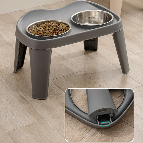 Durable Plastic Dog Container Flexible Frame Easy Cleaning-S 1