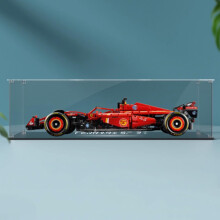 Acrylic Display Case for 42207 Racing Model, Transparent Dustproof Showcase, Scratch Resistant