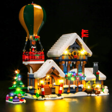 Light Kit for Santa's Post Office 10339 with Realistic Illumination and Flexible Power Options