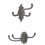 Flexible Position Cast Iron Wall Mount Hook Adjustable Arms-11 2