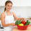 3 Silicones collapsibles Kitchen Strainers With Hanging-Red 3