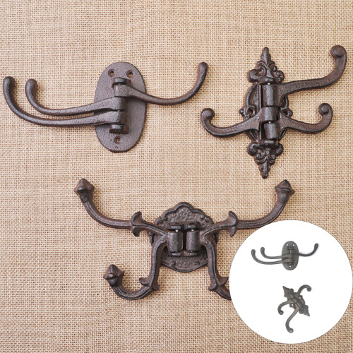 Flexible Position Cast Iron Wall Mount Hook Adjustable Arms-11 2