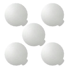 5 Pack Practical User Friendly ABS Cake Display-12 inches